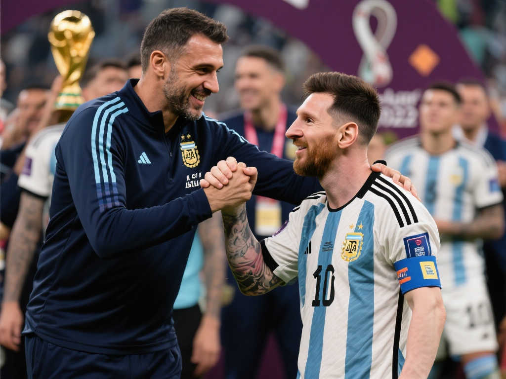 梅西坚定支持斯卡洛尼 梅西坚定支持斯卡洛尼