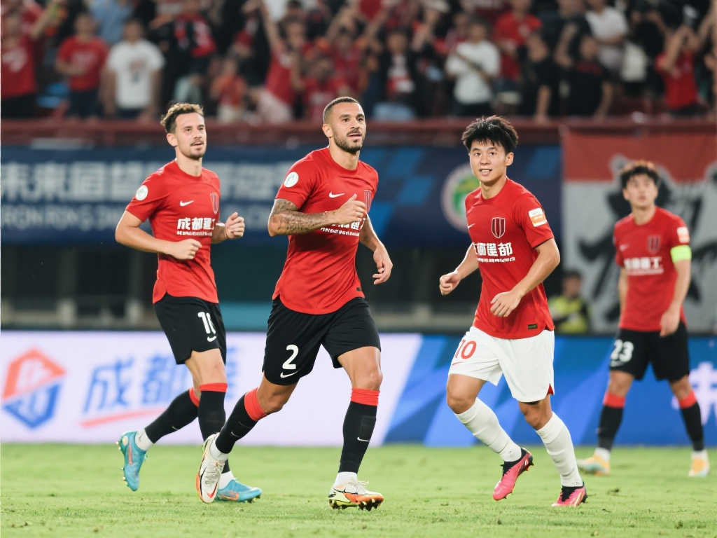 【中超】蓉城2-0击败英博，古尔芬克尔与胡荷韬建功